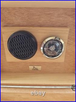 Lubinski Cellar Humidor Cigar Set Matching Carbon Effect Cedar Spain