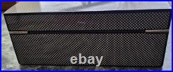 Lubinski Cellar Humidor Cigar Set Matching Carbon Effect Cedar Spain
