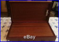 Luxury Large Quality Rosewood Humidor Cigar Box. Bargain £145