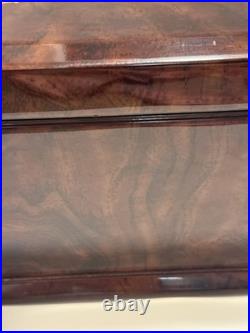 MAYORGA CIGAR WOODEN HUMIDOR HANDMADE AND PAINTED WOOD 16.25x11.5x7.75