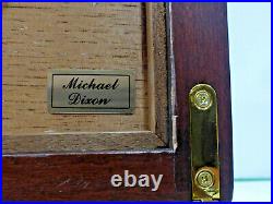 MICHAEL DIXON Wooden Humidor Humigar Cigar Moisturizer, 11 x 9 x 5