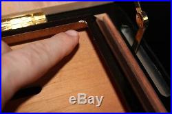 MONTECRISTO RARE Silver PYRAMID Cigar HUMIDOR Limited Edition #210/500