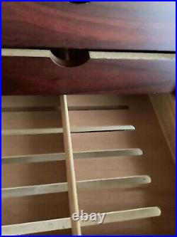 Mahogany/ Cherry Counter Top/ Desk Humidor Large 6 Drawer