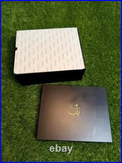 Masters Cigar Humidor Glass Top Gold Logo ANGC Berckmans New In Box Rare