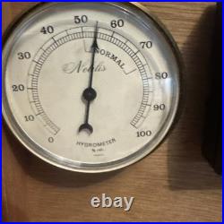 Mastro De Paja 50 Cigar Humidor 11.75x9.25x4 Withhygrometer & Humidifier