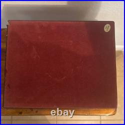 Mastro De Paja 50 Cigar Humidor 11.75x9.25x4 Withhygrometer & Humidifier