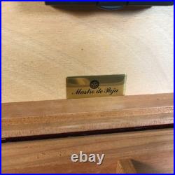 Mastro De Paja Cigar Cedar Humidor Cigar Box Made in Italy