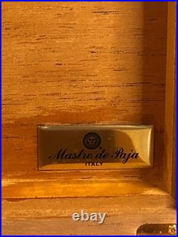 Mastro De Paja Humidor 12x11x41/2