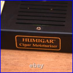 Mastro de Paja Italy Burlwood Cigar Humidor 50-Count Humigar Divider