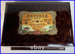 Mayorga Segovia Wooden Luxury Personal Cigar Humidor Humidifier 15x11x8 Works Mayorga Segovia Wooden Luxury Personal Cigar Humidor Humidifier 15x11x8 Works