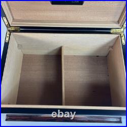 Mayorga Segovia Wooden Luxury Personal Cigar Humidor Humidifier 15x11x8 Works Mayorga Segovia Wooden Luxury Personal Cigar Humidor Humidifier 15x11x8 Works