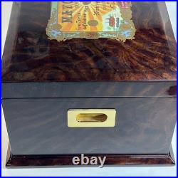 Mayorga Segovia Wooden Luxury Personal Cigar Humidor Humidifier 15x11x8 Works Mayorga Segovia Wooden Luxury Personal Cigar Humidor Humidifier 15x11x8 Works