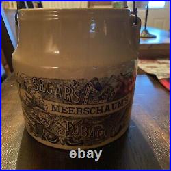 Meerschaum's jug jar tobacco