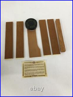 Miami Cigar & Company Beveled Glass Top Humidor 19.25 Inches w Logo Rare