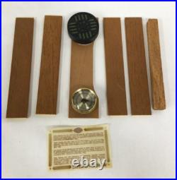 Miami Cigar & Company Beveled Glass Top Humidor 19.25 Inches w Logo Rare