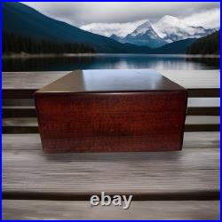 Michael Dixon Cherry Humidor Used Michael Dixon Cherry Humidor Used