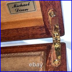 Michael Dixon Cherry Humidor Used Michael Dixon Cherry Humidor Used