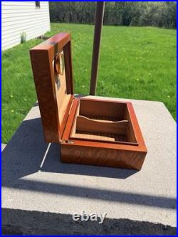 Michael Dixon Humidor Model A Brazilian Lacewood Handmade USA