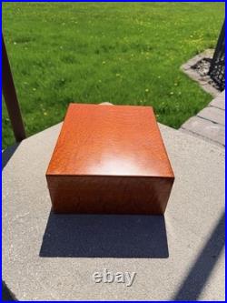 Michael Dixon Humidor Model A Brazilian Lacewood Handmade USA