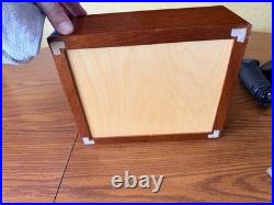 Michael Dixon Humidor Model A Brazilian Lacewood Handmade USA