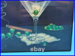 Michael Godard Humidor Martini Olive COA