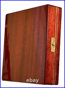 Michel Perrenoud 15ct Mahogany Desktop / Travel Humidor