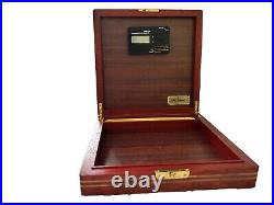 Michel Perrenoud 15ct Mahogany Desktop / Travel Humidor