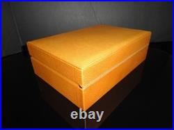 Michel Perrenoud Leather Travel Humidor 20 ct 10.5 L x 7.25W x 3.25 H