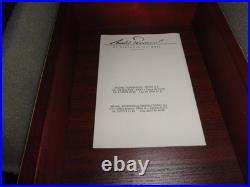 Michel Perrenoud Leather Travel Humidor 20 ct 10.5 L x 7.25W x 3.25 H