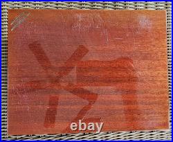 Michel Perrenoud Mahogany Humidor 25 ct Measures 10 L x 7.75 W x 4.5 H