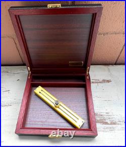 Michel Perrnanoud Leather Cigar Humidor
