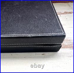 Michel Perrnanoud Leather Cigar Humidor