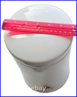 Montecristo 70 Aniversario 1955-2005 White Ceramic Cigar Jar Humidor with Lid
