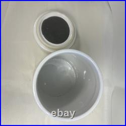 Montecristo 70th Anniversary Cigar Humidor Ceramic Jar withLogo MIB