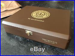 Montecristo 80 Aniversario Anniversary Travel/Office Humidor Box