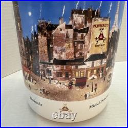 Montecristo Ceramic Cigar Jar Humidor Michel Delacroix Eiffel Tower Replacement