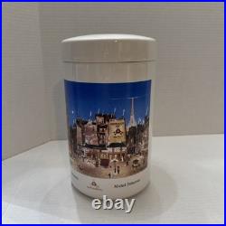 Montecristo Ceramic Cigar Jar Humidor Michel Delacroix Eiffel Tower Replacement