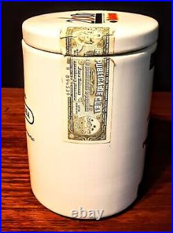 Montecristo Cigar Ceramic Storage Jar Humidor 2000 Limited Edition 25 Robustos