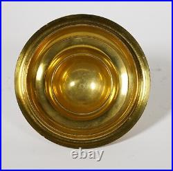 Mottahedeh tobacco brass canister plaque metal mark