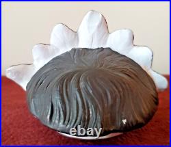 Native American Chief Cigar Humidor, Ernst Bohne & Sohne, Antique Porcelain Rare