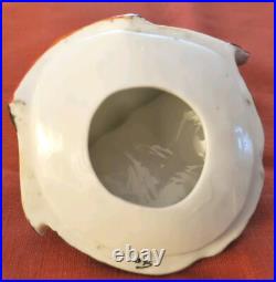 Native American Chief Cigar Humidor, Ernst Bohne & Sohne, Antique Porcelain Rare
