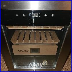 Newair 250 Count Electric Cigar Humidor Wineador in Stainless Steel (FOR PARTS)