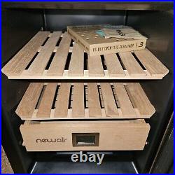 Newair 250 Count Electric Cigar Humidor Wineador in Stainless Steel (FOR PARTS)