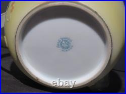 Nippon 3 Handled Porcelain Humidor Stag with Moriage Decoration