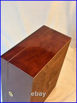Ocaso Savoy Cigar Humidor 11.75x 9.5x 5 No Key Surface Scratches Ocaso Savoy Cigar Humidor 11.75x 9.5x 5 No Key Surface Scratches