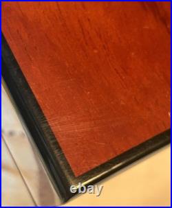 Ocaso Savoy Cigar Humidor 11.75x 9.5x 5 No Key Surface Scratches Ocaso Savoy Cigar Humidor 11.75x 9.5x 5 No Key Surface Scratches
