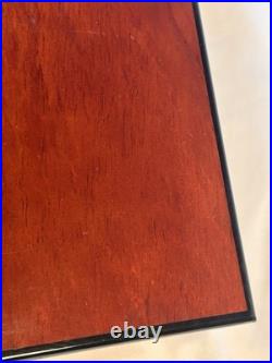 Ocaso Savoy Cigar Humidor 11.75x 9.5x 5 No Key Surface Scratches Ocaso Savoy Cigar Humidor 11.75x 9.5x 5 No Key Surface Scratches