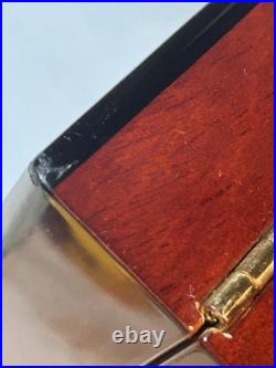 Ocaso Savoy Cigar Humidor 11.75x 9.5x 5 No Key Surface Scratches Ocaso Savoy Cigar Humidor 11.75x 9.5x 5 No Key Surface Scratches