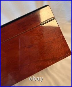 Ocaso Savoy Cigar Humidor 11.75x 9.5x 5 No Key Surface Scratches Ocaso Savoy Cigar Humidor 11.75x 9.5x 5 No Key Surface Scratches