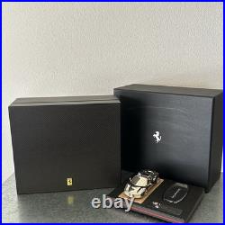 Official Ferrari 488 Spider Carbon Fiber & Wood Cigar Box Humidor Never Used